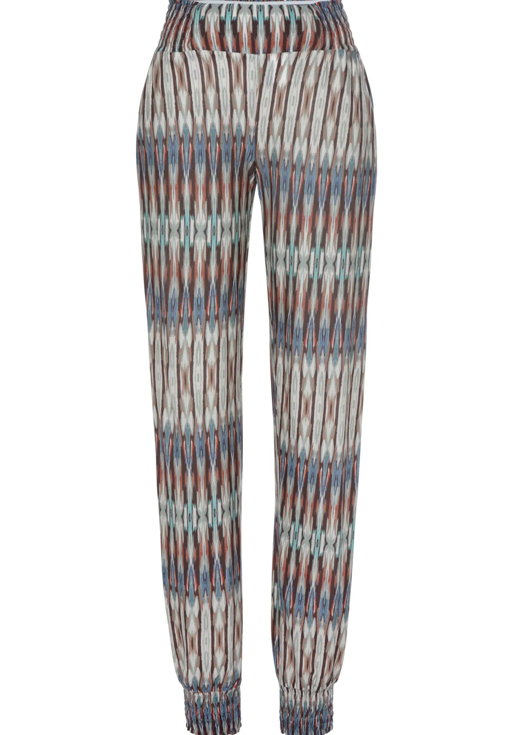 Strandmode|Vivance Jerseyhose buntbedruckt