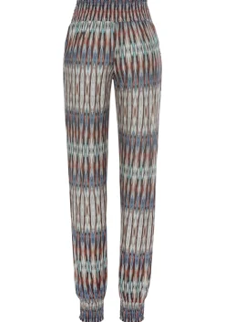 Strandmode|Vivance Jerseyhose buntbedruckt