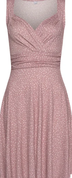 Kleider|Vivance Jerseykleid rose-mauve-bedruckt