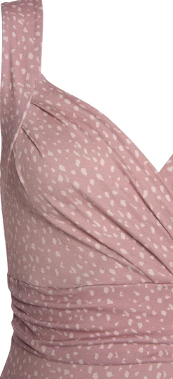 Kleider|Vivance Jerseykleid rose-mauve-bedruckt