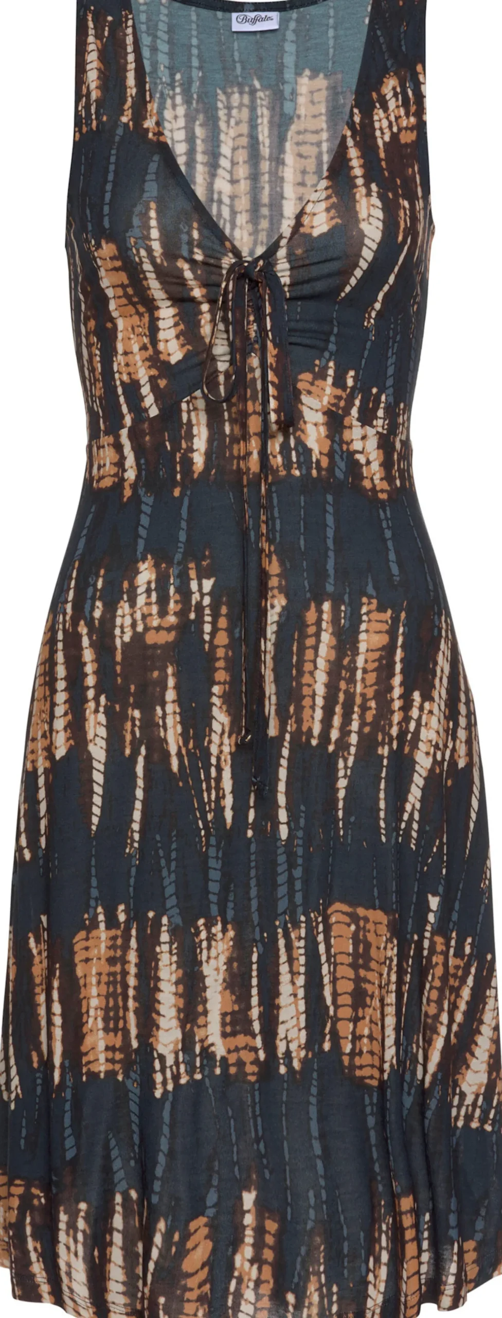 Strandkleider|Kleider|Buffalo Jerseykleid marine-bedruckt