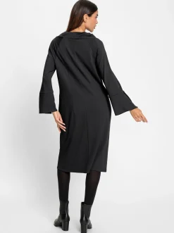 Kleider|heine Jerseykleid schwarz