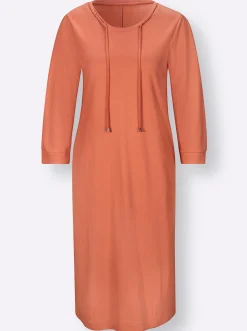 Kleider| Jerseykleid papaya