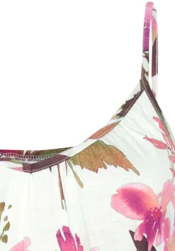 Strandkleider|Kleider|Beachtime Jerseykleid weißbedruckt