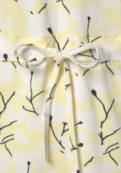 Strandkleider|Kleider|Beachtime Jerseykleid gelb-creme-bedruckt