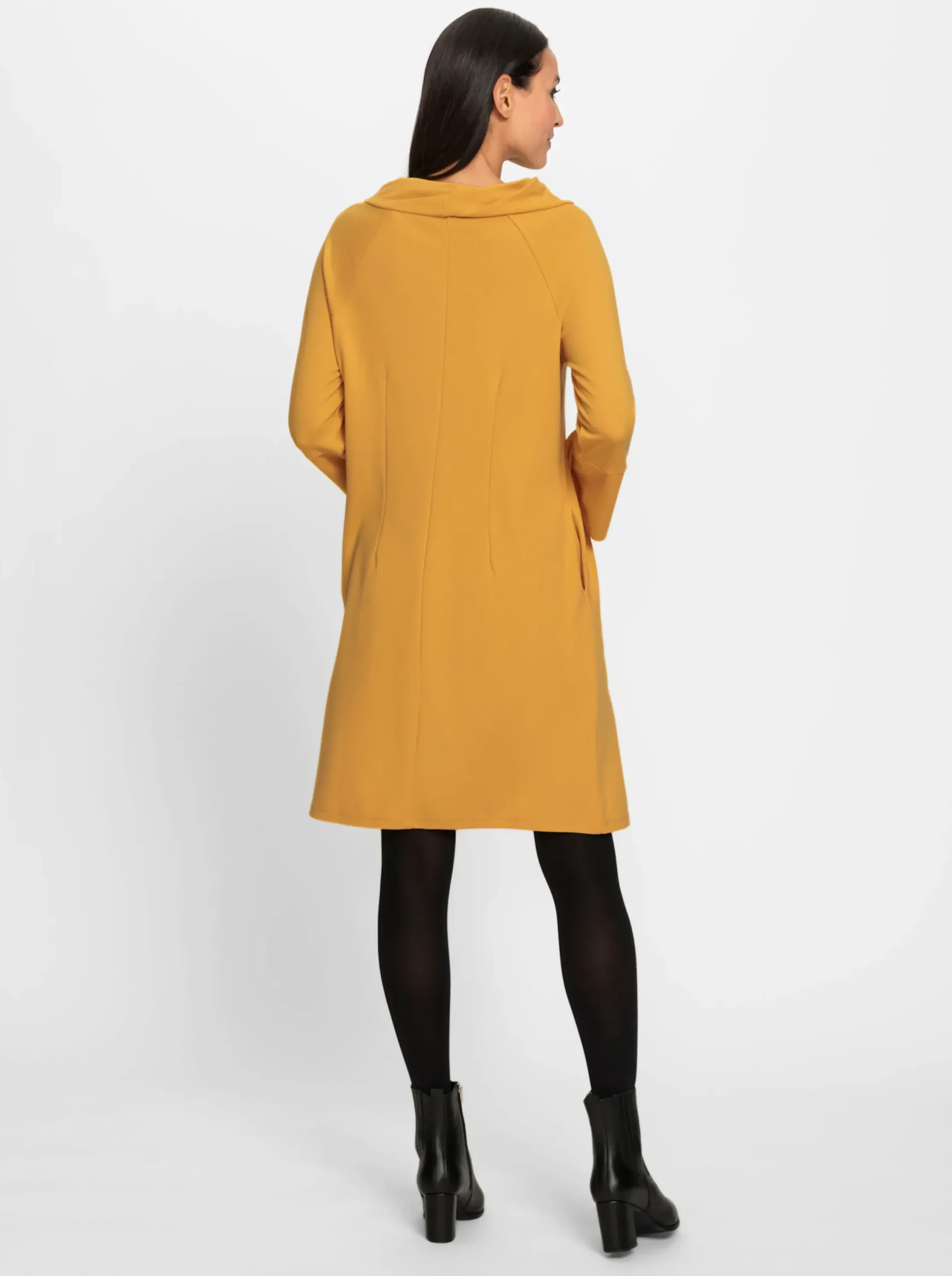 Kleider|heine Jerseykleid ocker