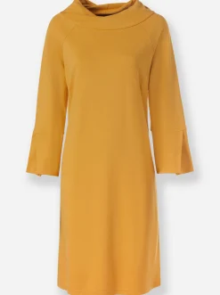 Kleider|heine Jerseykleid ocker