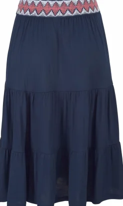 Strandmode|s.Oliver Jerseyrock blau