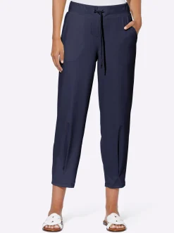 Homewear|Homewear|heine Jogg Pants mit Dehnbund marine