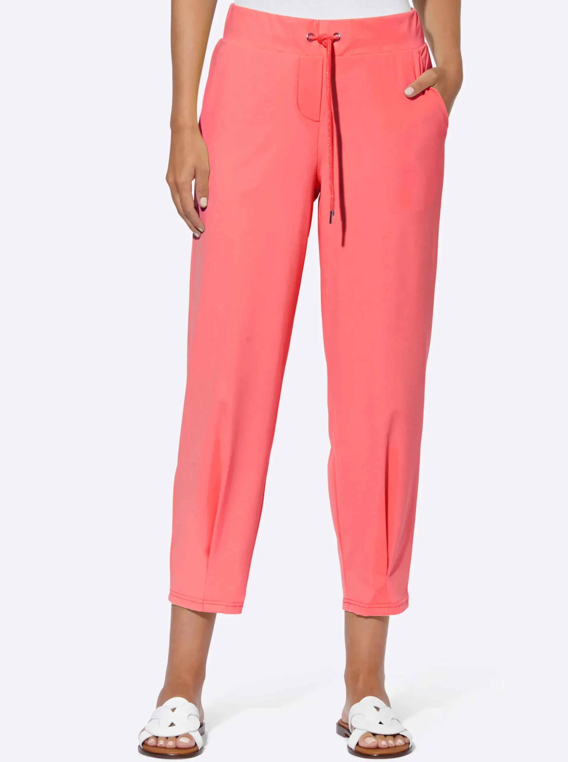 Hosen|heine Jogg Pants mit Dehnbund koralle