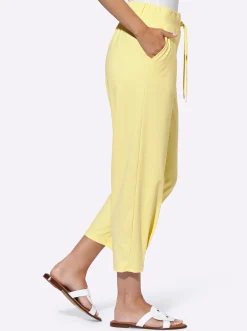 Homewear|Homewear|heine Jogg Pants mit Dehnbund zitrone