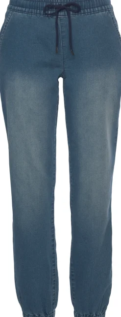 Hosen|H.I.S Jogger Pants blau-washed