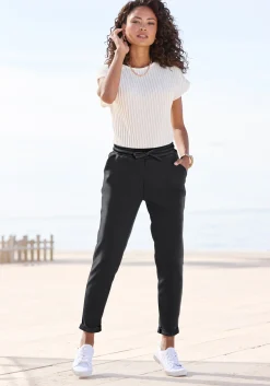 Strandmode|Hosen|Vivance Jogger Pants schwarz