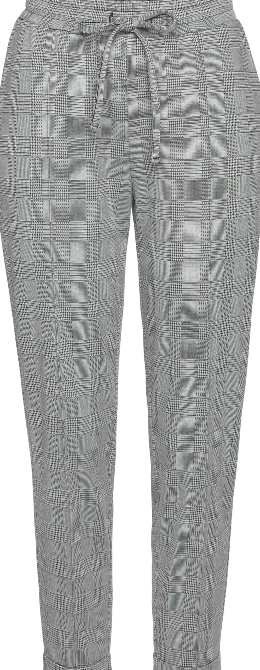 Hosen|Vivance Jogger Pants grau-schwarz-kariert