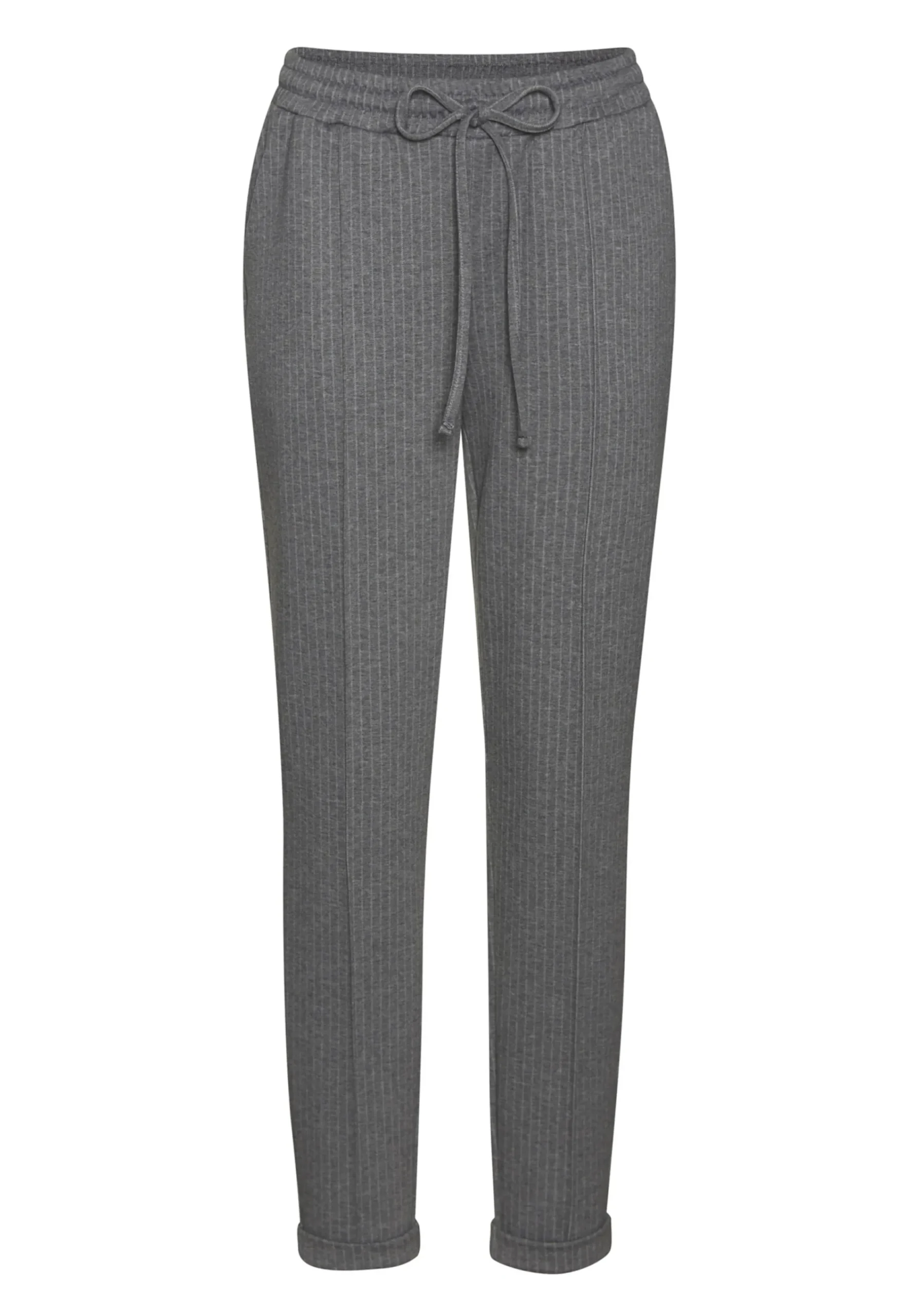 Strandmode|Vivance Jogger Pants graugestreift