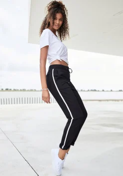 Homewear|Strandmode|LASCANA Jogger Pants schwarz