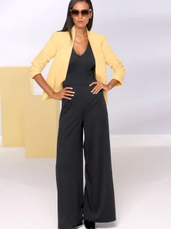 Strandmode|heine Jumpsuit in Stretch-Qualität schwarz