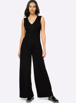 Strandmode|heine Jumpsuit in Stretch-Qualität schwarz