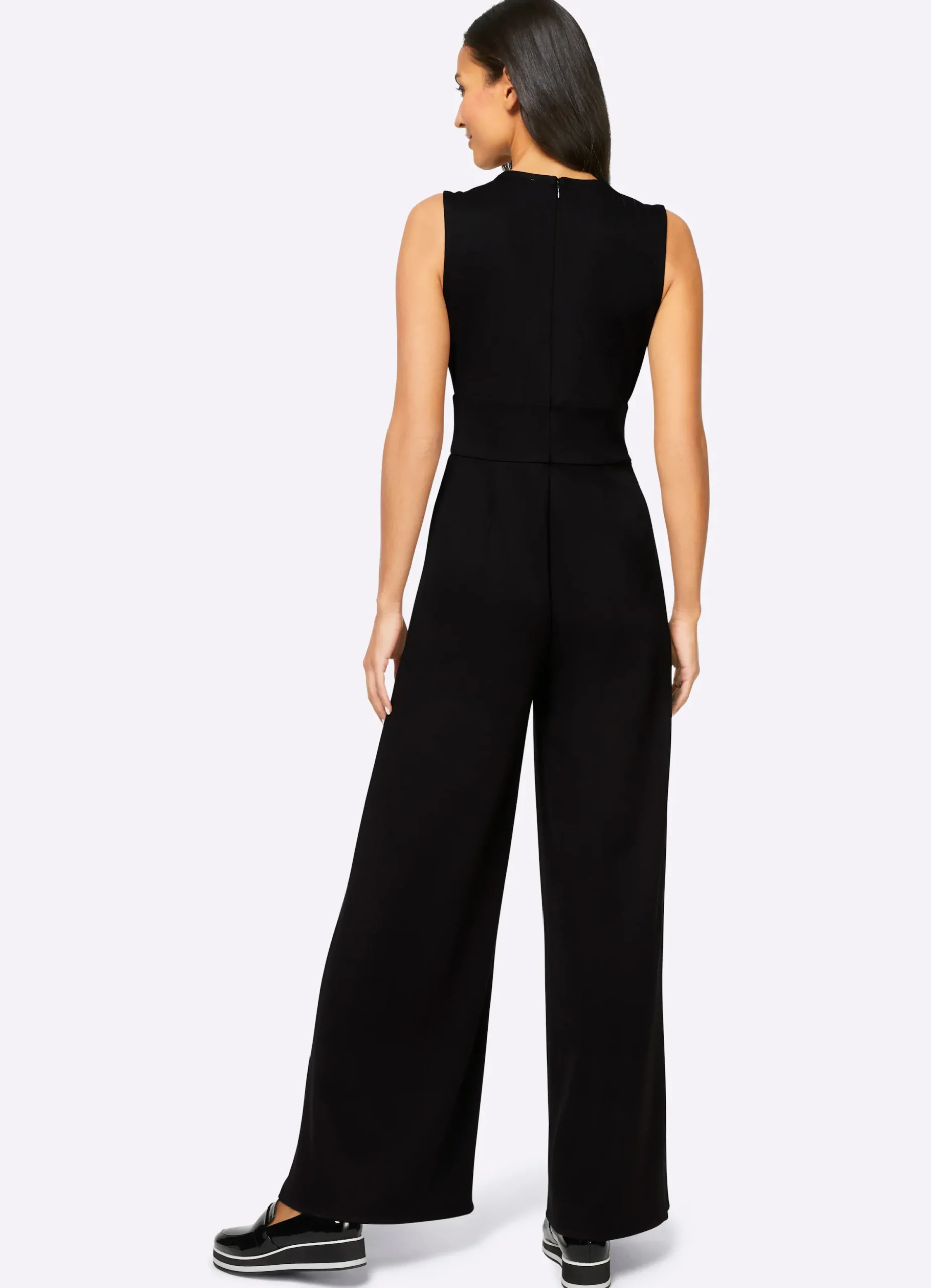 Strandmode|heine Jumpsuit in Stretch-Qualität schwarz