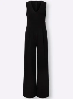 Strandmode|heine Jumpsuit in Stretch-Qualität schwarz