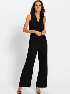 Overalls|heine Jumpsuit mit rückwärtigem Reißverschluss schwarz
