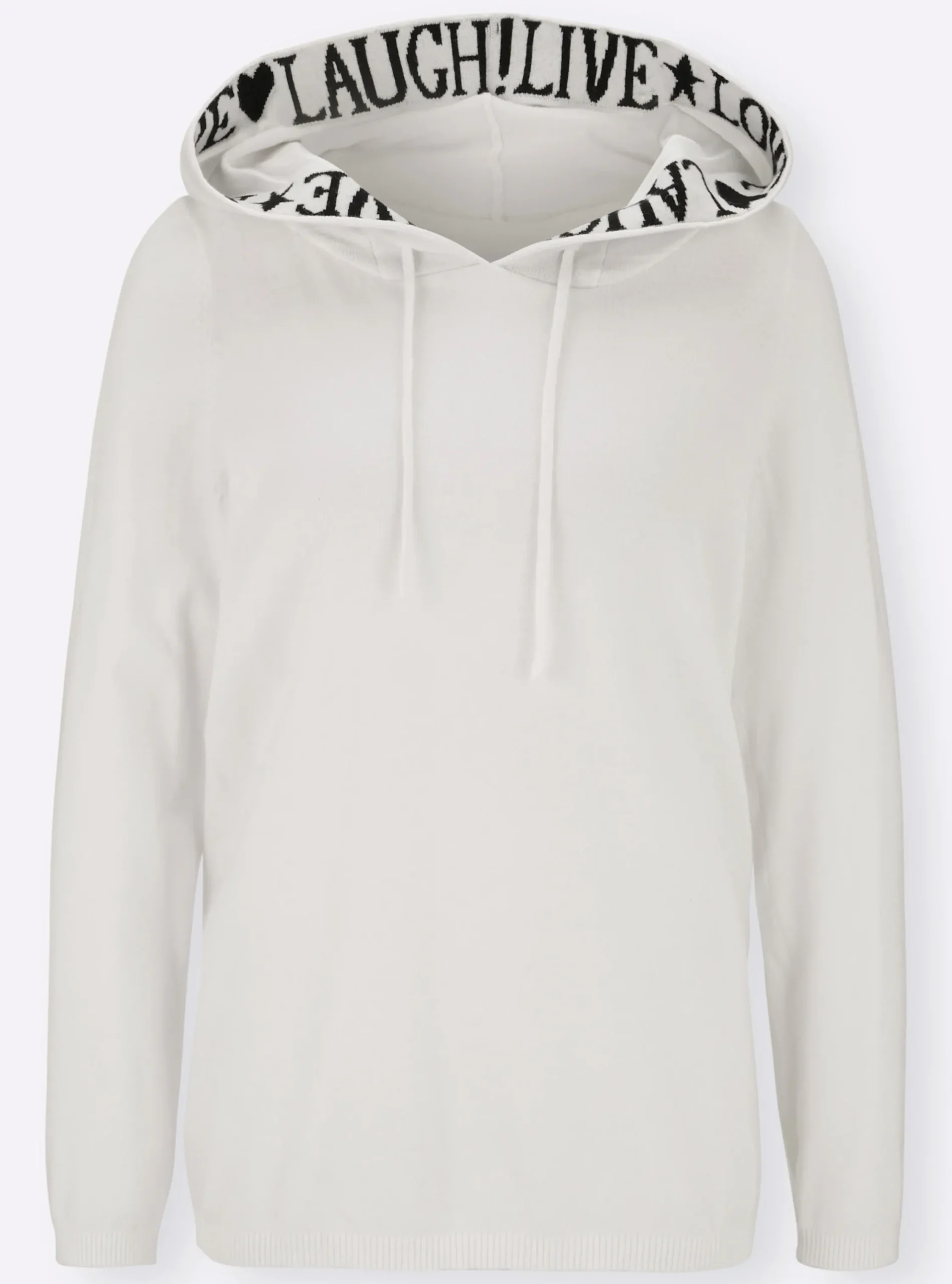 Pullover|heine Kapuzenpullover ecru