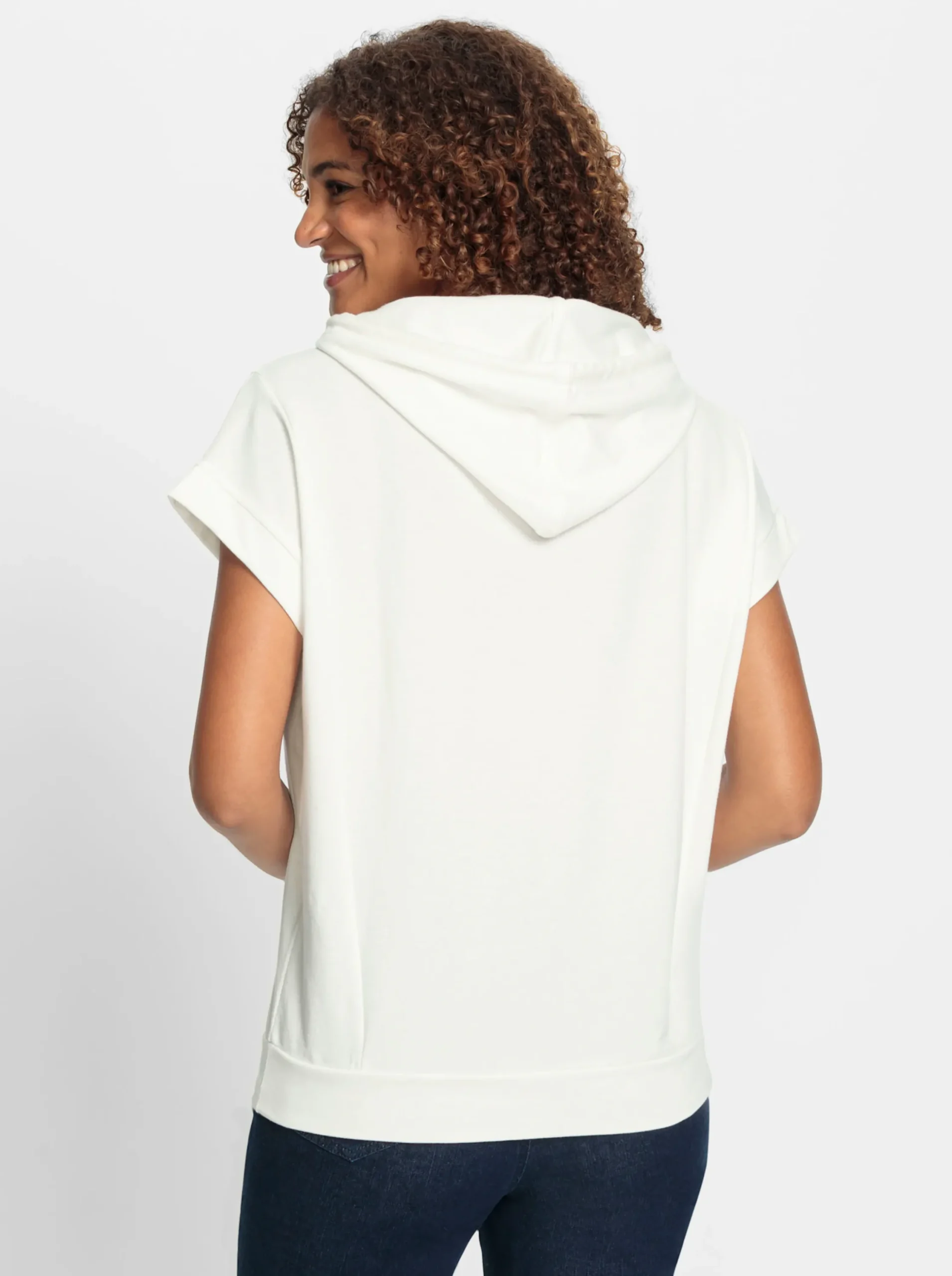 Shirts| Kapuzenshirt ecru