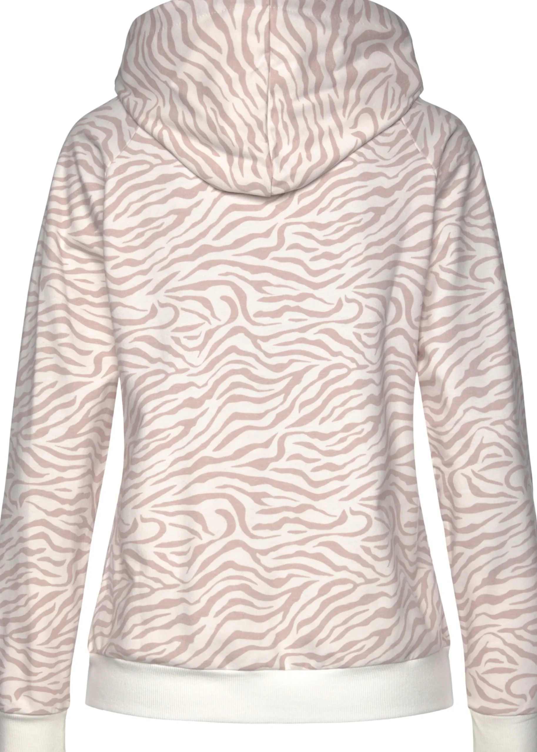 Shirts|LASCANA Kapuzensweatjacke beige-nougat