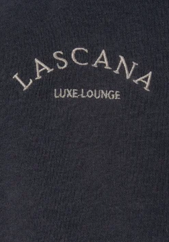 Homewear|LASCANA Kapuzensweatjacke anthrazit
