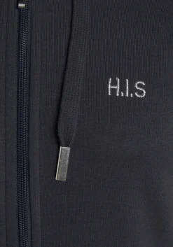 Shirts|H.I.S Kapuzensweatjacke marine