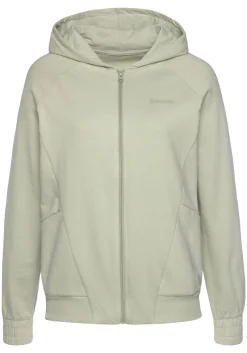 Homewear|Homewear| Kapuzensweatjacke pistazie