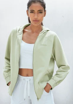 Homewear|Homewear| Kapuzensweatjacke pistazie