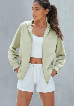 Homewear|Homewear| Kapuzensweatjacke pistazie