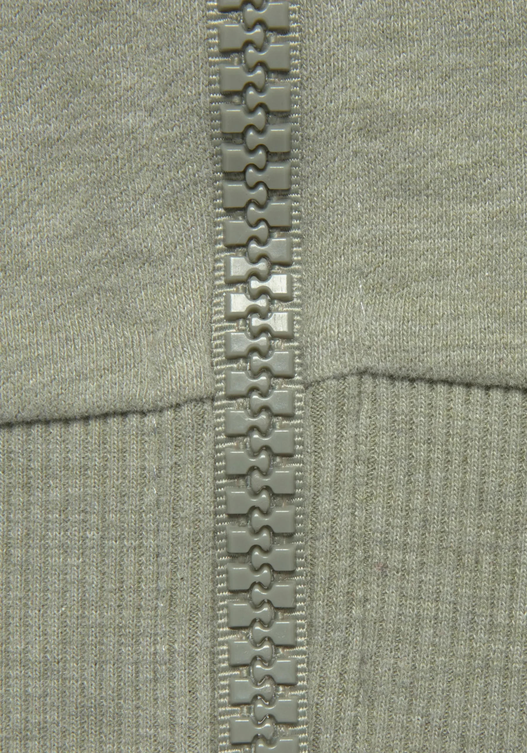 Strandmode|Elbsand Kapuzensweatjacke grünmeliert