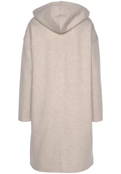 Homewear|Homewear|H.I.S Kapuzensweatjacke hellbeige