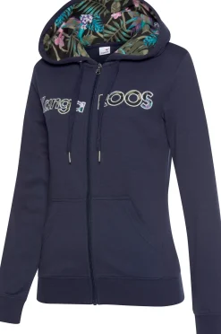 Homewear|Homewear|KangaROOS Kapuzensweatjacke marine
