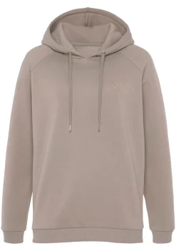 Strandmode|LASCANA Kapuzensweatshirt taupe