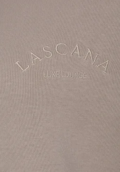 Strandmode|LASCANA Kapuzensweatshirt taupe