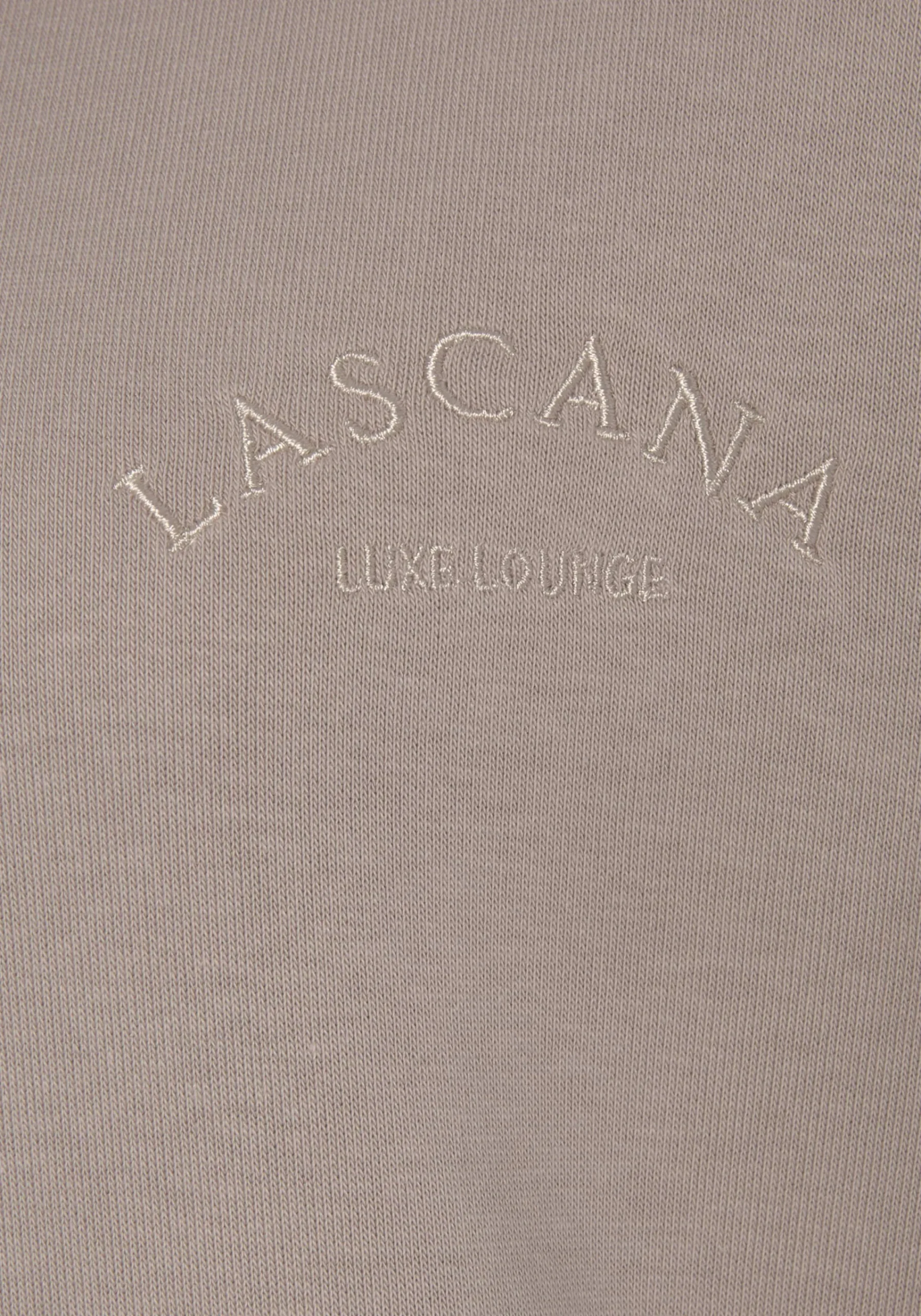 Strandmode|LASCANA Kapuzensweatshirt taupe