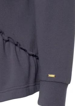 Shirts|LASCANA Kapuzensweatshirt anthrazit