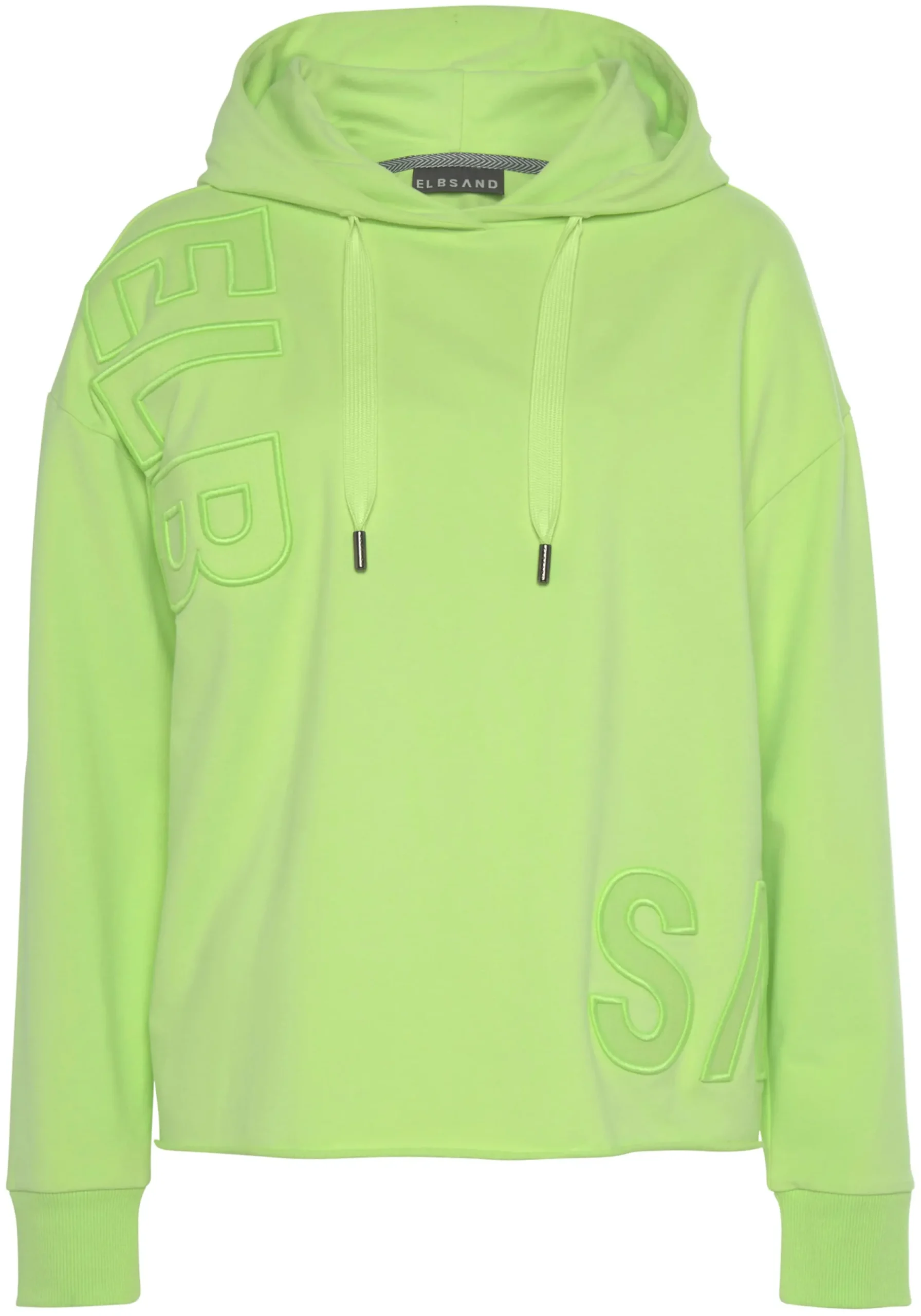 Pullover|Shirts|Elbsand Kapuzensweatshirt limone