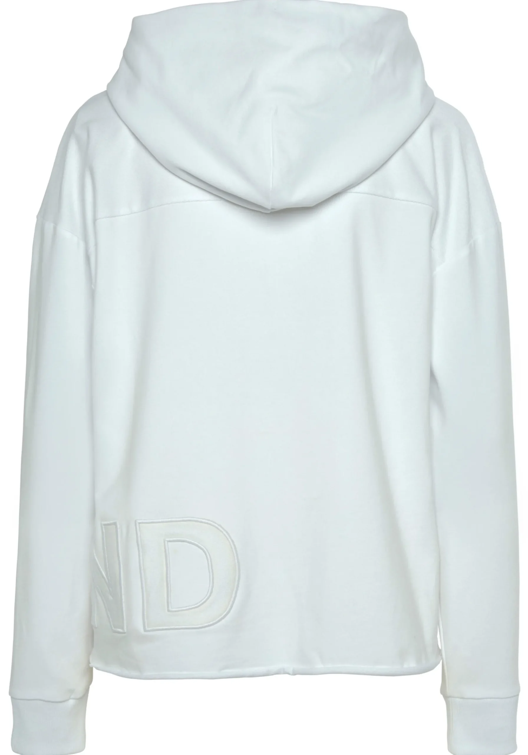 Strandmode|Shirts|Elbsand Kapuzensweatshirt weiß