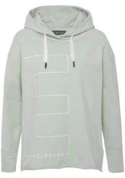 Strandmode|Pullover|Elbsand Kapuzensweatshirt hellgrün
