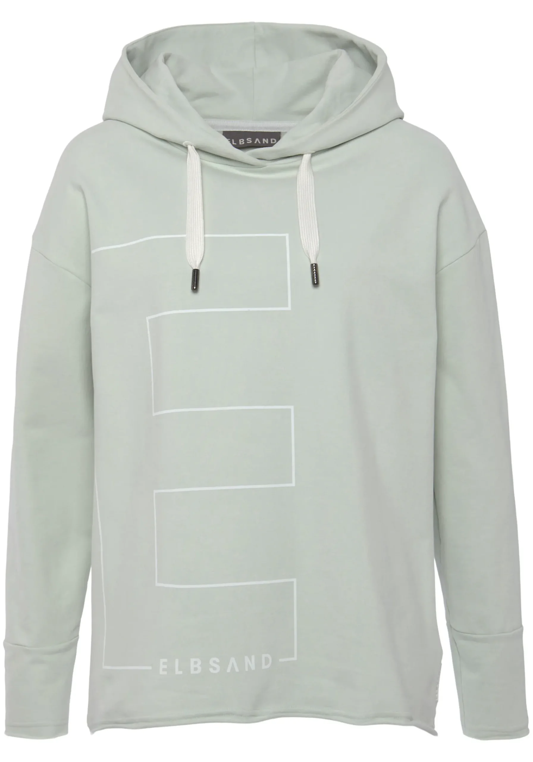 Strandmode|Pullover|Elbsand Kapuzensweatshirt hellgrün