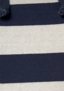 Homewear|Homewear|H.I.S Kapuzensweatshirt marine-ecru-gestreift