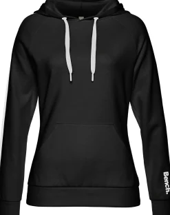 Pullover|Shirts| Kapuzensweatshirt schwarz-weiß