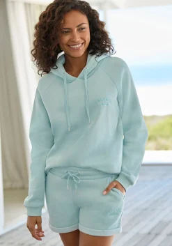 Strandmode|LASCANA Kapuzensweatshirt mint