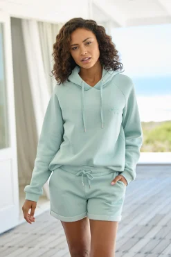 Strandmode|LASCANA Kapuzensweatshirt mint