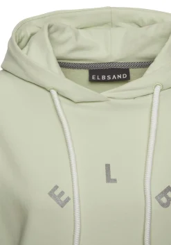 Strandmode|Elbsand Kapuzensweatshirt pastellgrün