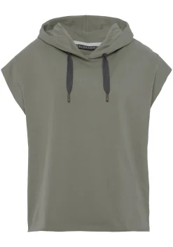 Pullover|Elbsand Kapuzensweatshirt khaki